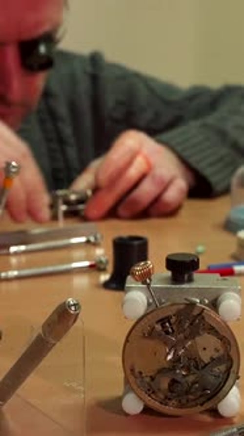 Dedicated Watchmaker Expertly Restores Intricate Repeater Timepiece