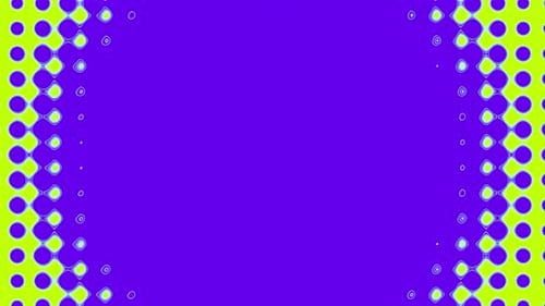 Toxic Green With Purple Equalizer Vj Loo Background Animation