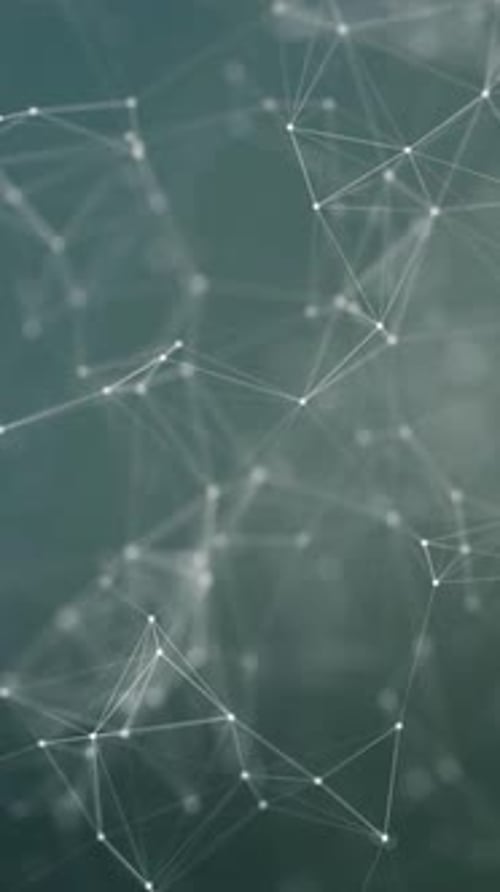 3d Rendered Abstract Plexus Shapes Digital Communication and Technology Background with Lines and