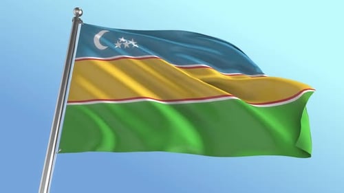 Drapeau du Karakalpakstan