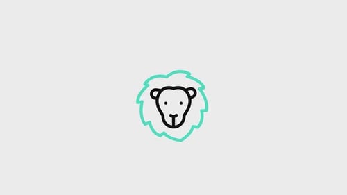 Minimalist Animated Line Art Animal Icons Pack