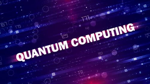 Quantum Computing Tech Background