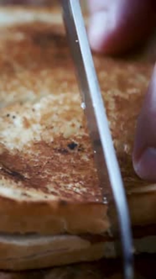 Vertical View Of Sandwich