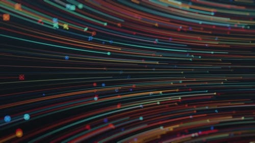 Collection Lucent Panorama : effet d'une petite fusée bleue floue apparaissant dans le coin supérieur droit de