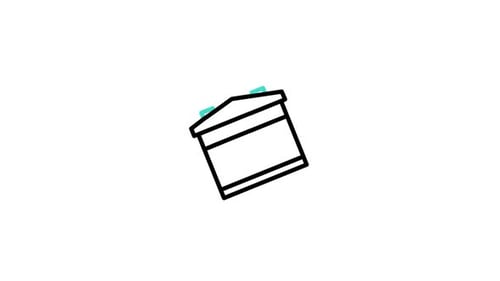 Minimalist Line Art House Icon Drawing Animation