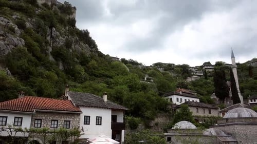 Pocitelj settlement, historic village north of Capljina in southern Bosnia and Herzegovina, Europe