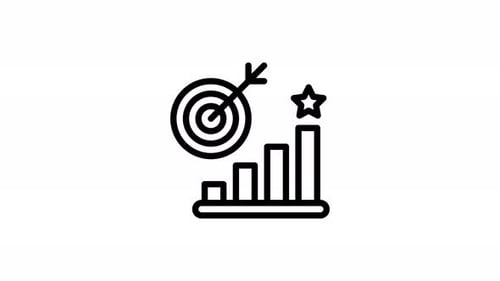 target line icon animation