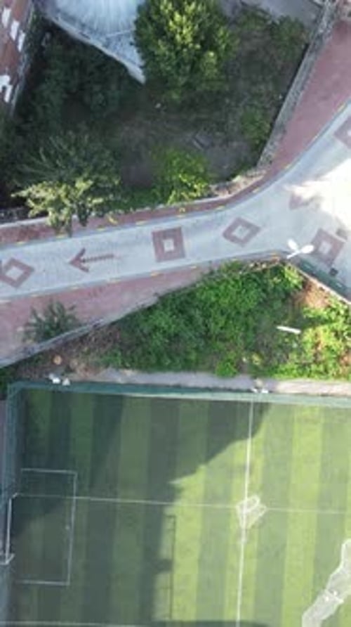 Aerial Drone Sport Area