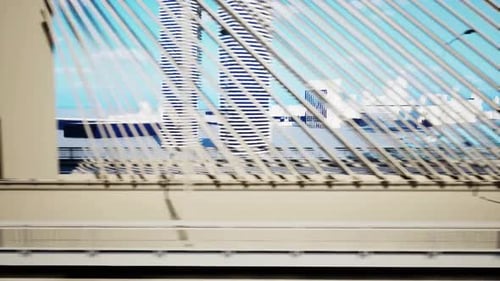 3d animation of robot vehicle with signal sender