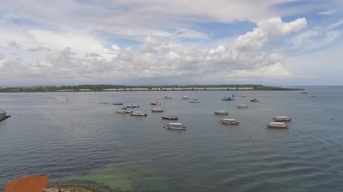 fishing boats at Benoa Harbor, Bali