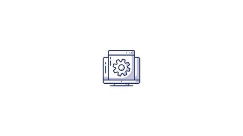 Animated Minimalist Line Art Technology Icons Pack