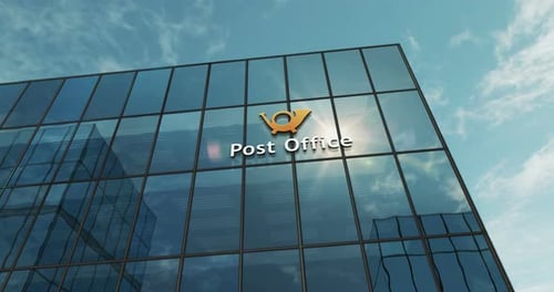 Post Office glass building concept