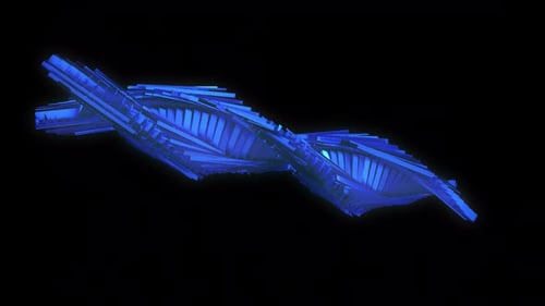 DNA Monster Helix sur Alpha Channel