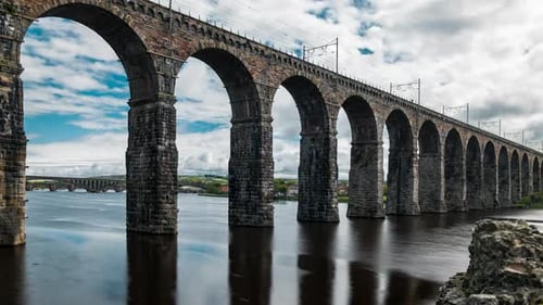 Royal Border Bridge, Berwick-upon-Tweed, Northumberland, England, UK