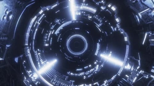 Sci-Fi Neons VJ Loop 004