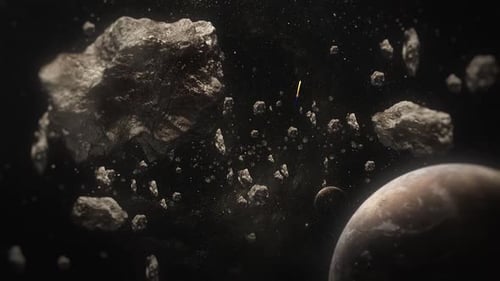 Asteroid - FHD Background