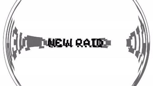 Glitch Pixel Text Reveal Animation