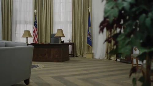 Oval Office - Approach in through the door HD