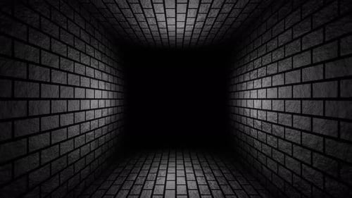 Gray Dark Brick Dungeon Background Vj Loop In 4K