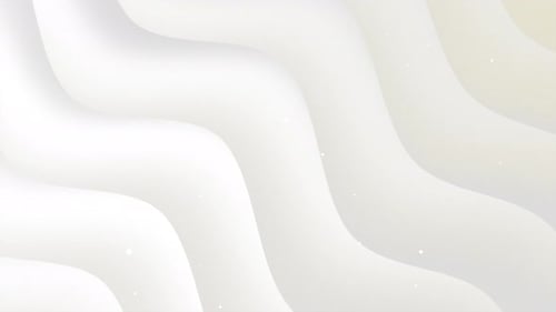 Modern Flowing White Waves Seamless Loop Background