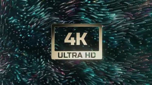 Golden Logo Ultra on an Abstract Seaweed Background