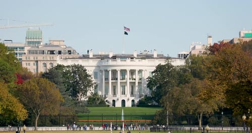 A Casa Branca em Washington DC, EUA