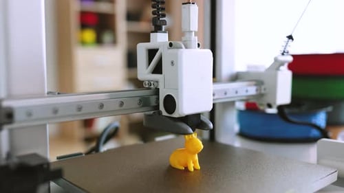 3D-Drucker, der kleines Spielzeug herstellt