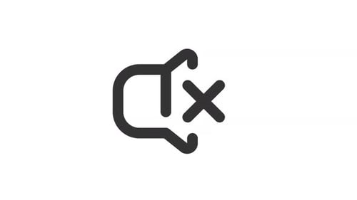 Animated Sound Off Mode Line Ui Icon