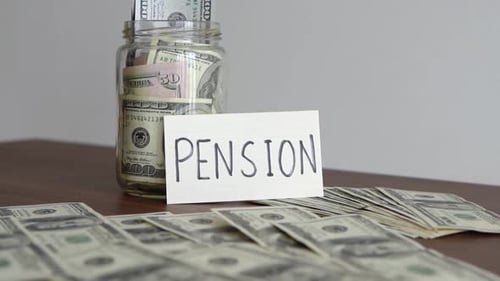 Saving money for your pension fund