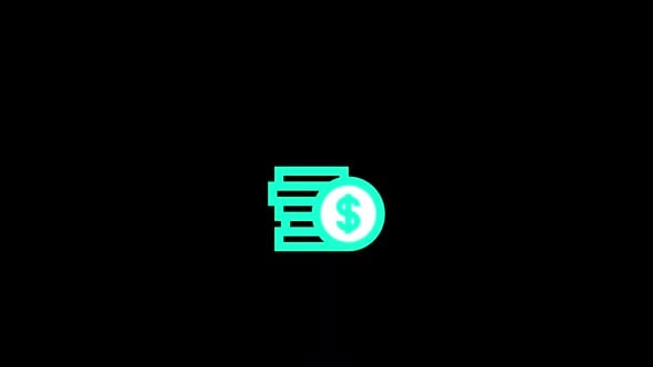 Coins icon motion graphic, Elements Motion Graphics ft. coins & motion ...