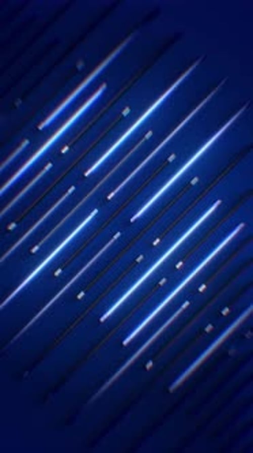 Neon Light Strips Vj Loop 04