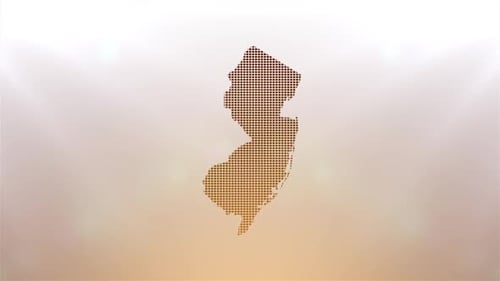 Kartenöffner des Bundesstaates New Jersey