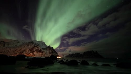 Northern lights, aurora borealis