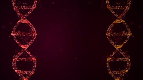 Abstract Particle DNA Helix Loop Background