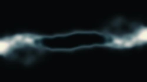 Abstract Flowing Light Waves Title Reveal