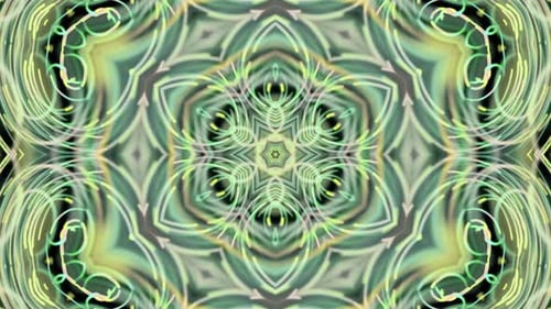 Glowing soft pattern animation