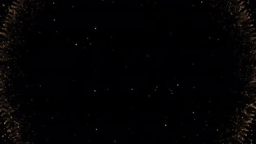 Magic Glitter Sparkle Circling Trail Glowing Doodle Stars Transition Shining Twinkle Transition