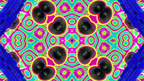 Kaleido de style Pop art infini