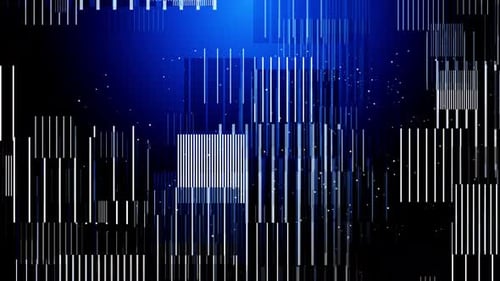 Technology Background Loop, Business Corporate Abstract 109