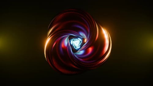 A Neon Pulse Animation Perfect for VJ Loops and Event Settings