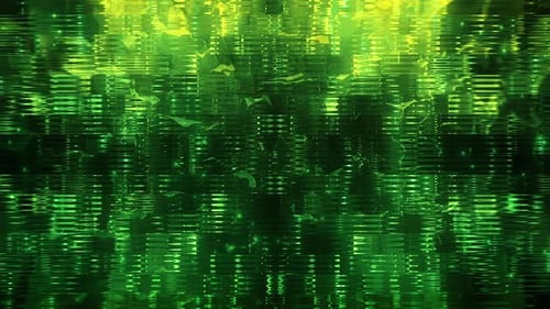 VJ Green Glowing LED Wall Panel