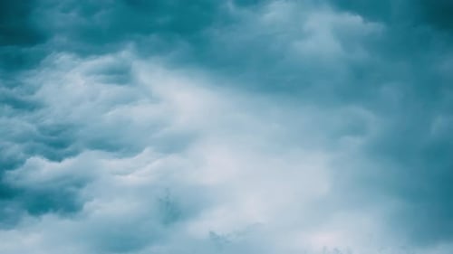 Dramatic Sky with Brooding Clouds Time-Lapse