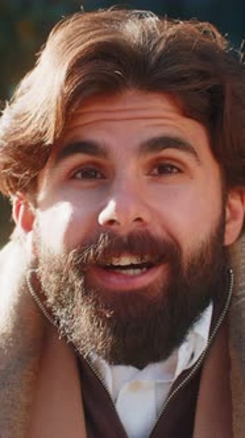 Indian Man Looking Surprised at Camera Shocked By Sudden Win Good Victory News Wow in City Street