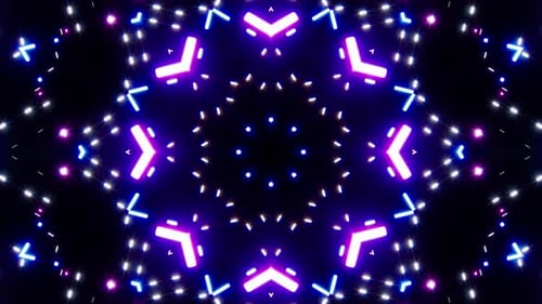 Digitaler animierter Neon-Hintergrund