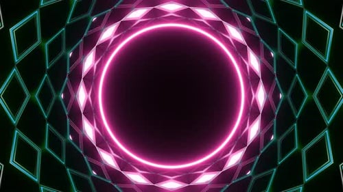 Fondo de movimiento de vídeo abstracto de bucle visual