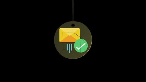 Alpha-Hintergrund „E-Mail senden“ genehmigt