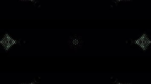 Abstract Luminous Loop Background