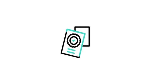 Certificate Animated Icon