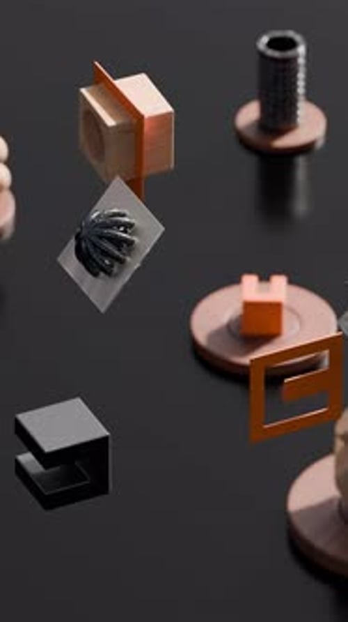 Animation of Geometric Shapes in Motion