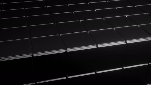 Background of Moving 3d Cubes